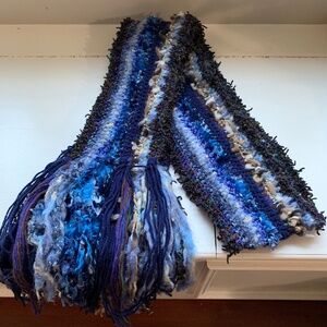Hand knit Scarf